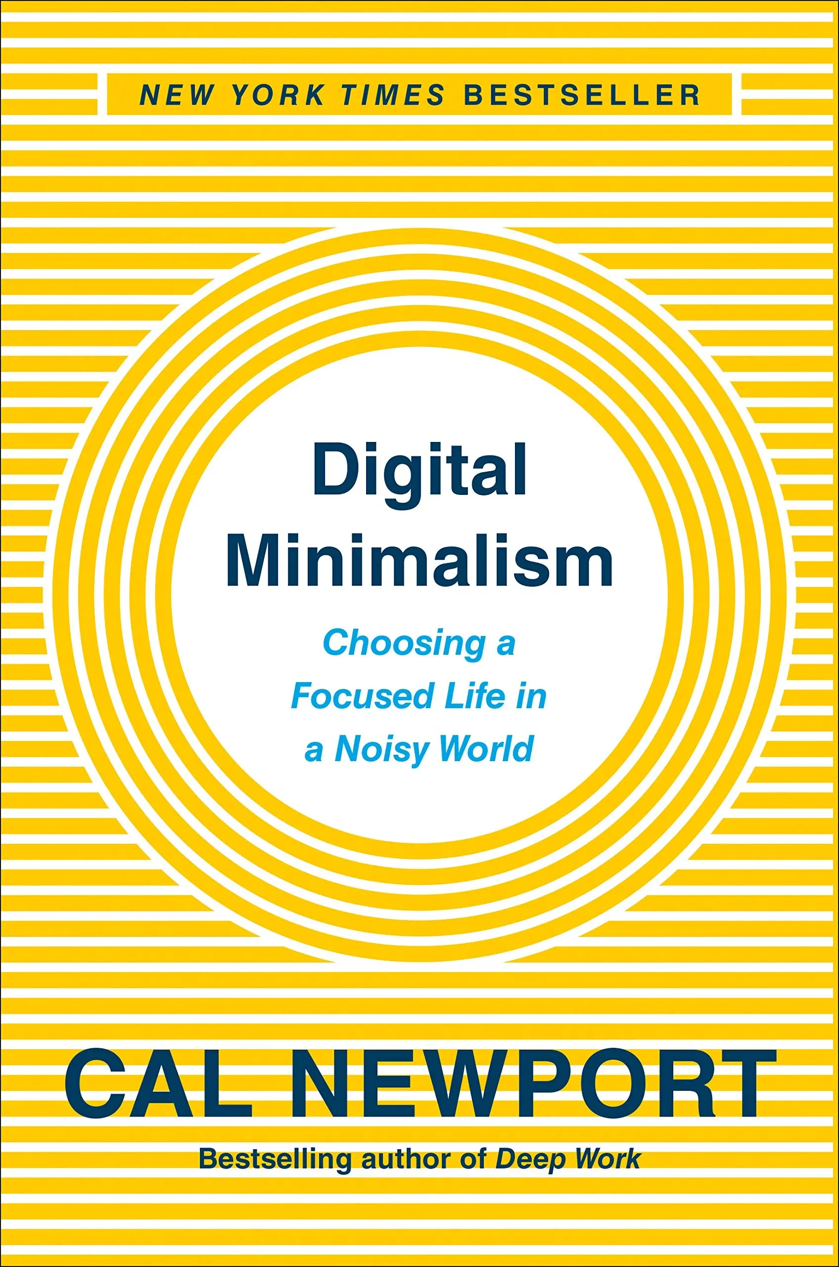 Book cover of Digital Minimalism by Cal Newport